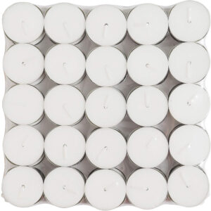 Tealight, AluCup, white, 8h - Image 2